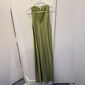 COS Light Green Maxi Dress